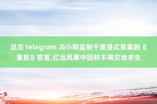 足交 telegram 冯小刚监制千里浸式罪案剧《重影》官宣，红运风暴中回转不竭交地求生