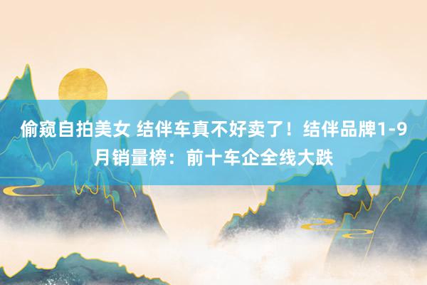 偷窥自拍美女 结伴车真不好卖了！结伴品牌1-9月销量榜：前十车企全线大跌