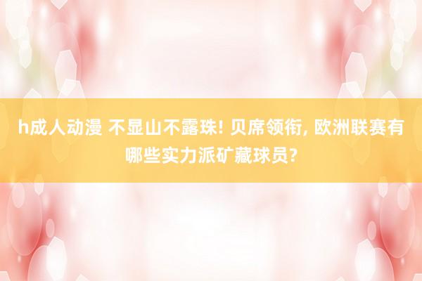 h成人动漫 不显山不露珠! 贝席领衔， 欧洲联赛有哪些实力派矿藏球员?