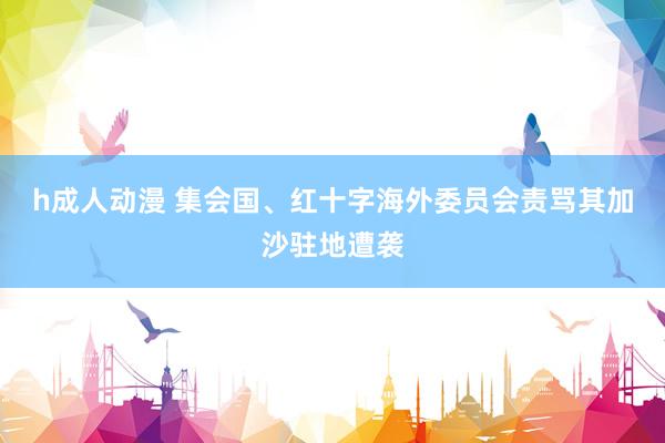 h成人动漫 集会国、红十字海外委员会责骂其加沙驻地遭袭